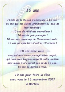 10ème Invitation 1 tout contact fin mai 17 -2